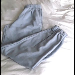 Brandy melville light blue sweats